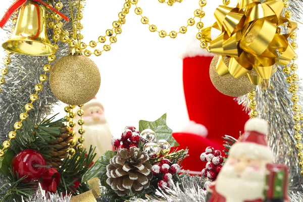 Christmas luxury frame — Stock Photo, Image