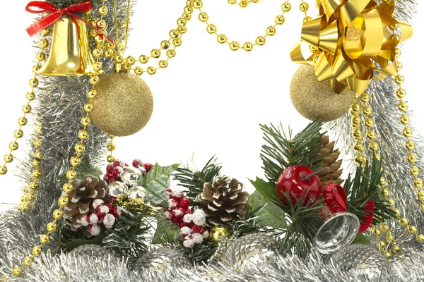 Christmas luxury frame — Stock Photo, Image