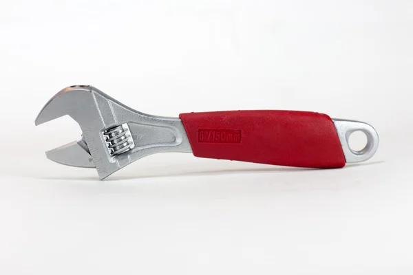 Wrench metal red — Stock Photo, Image