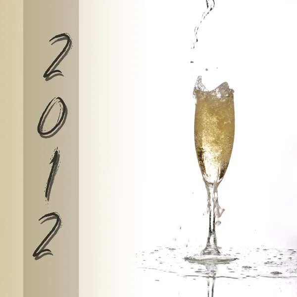 Champagne for 2012 — Stock Photo, Image
