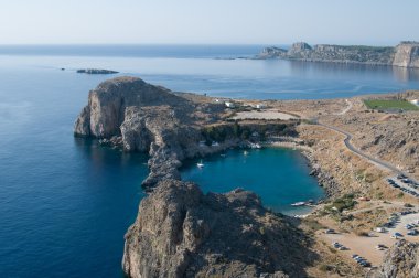 Lindos kaleden göster