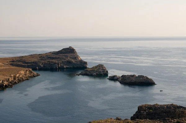 stock image Mediterranean coast view