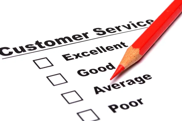 Customer survey — Stock Photo, Image