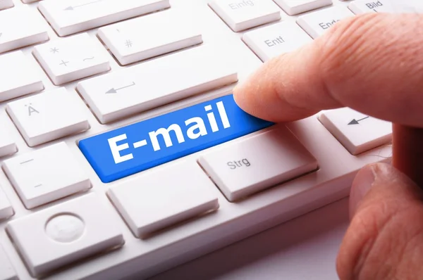 E-Mail-Kommunikation — Stockfoto
