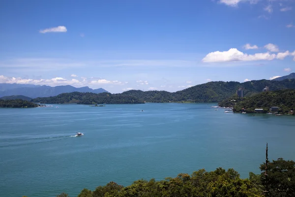 stock image A view of the Sun Moon Lake in Taiwan