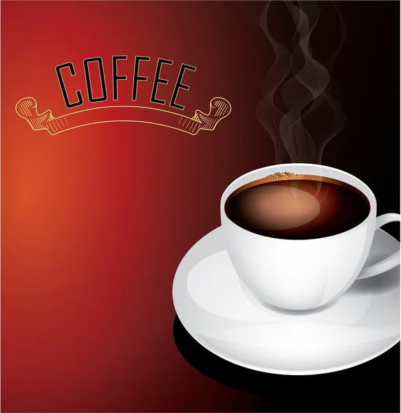 Kaffee-Konzept — Stockvektor