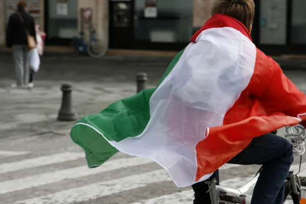 stock image Italian bike boy