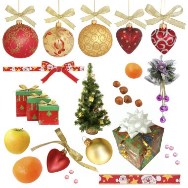 Christmas collection / isolated objects / XXXL size clipart