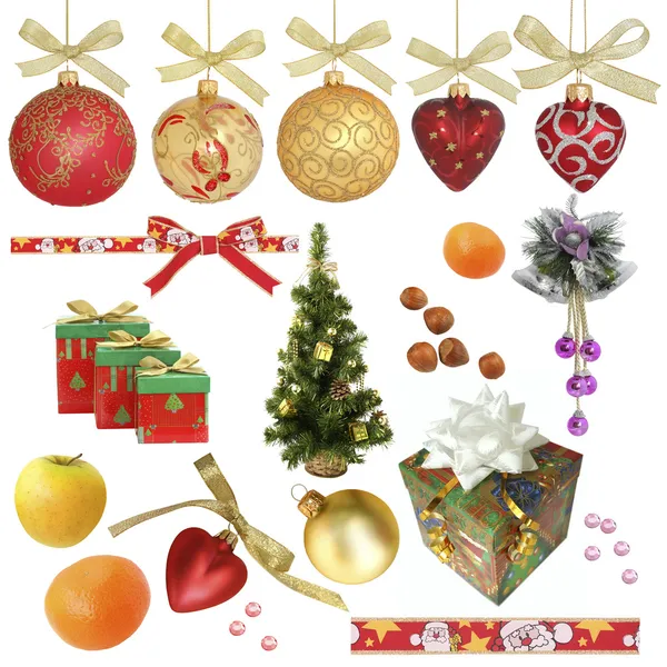 Christmas collection / isolated objects / XXXL size — Stock Photo, Image