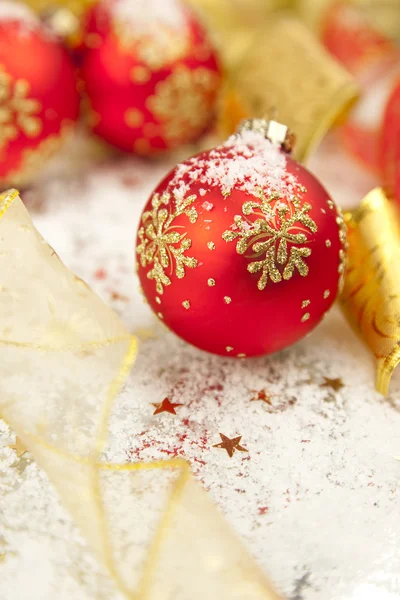 Jul bakgrund / semester dekorationer — Stockfoto