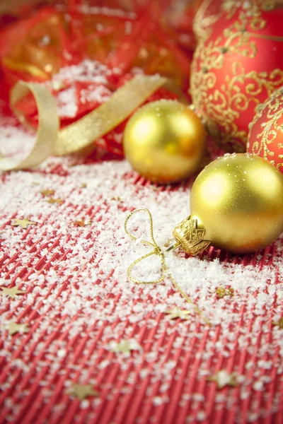 クリスマスの背景/休日の装飾 — ストック写真
