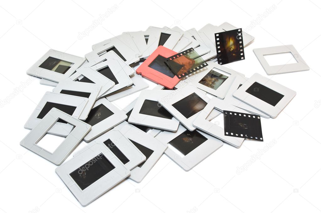 Old photographic slides