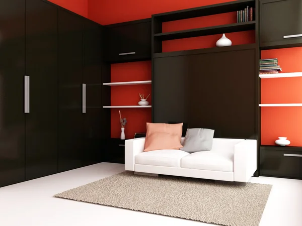 Modern livingroom — Stock Photo, Image