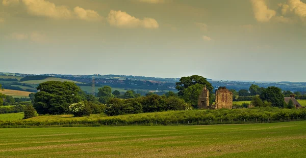 Ruinas del castillo de Codnor . —  Fotos de Stock
