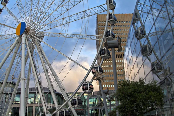 Manchester ruota panoramica . Foto Stock Royalty Free