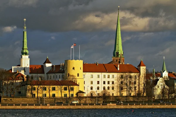 Veduta della città Riga . Foto Stock