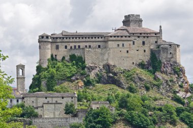 Bardi Castle. Emilia-Romagna. Italy. clipart