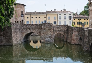 Rocca sanvitale. fontanellato. Emilia-Romagna. İtalya.