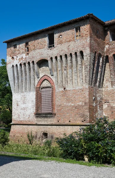 Roccabianca slott. Emilia-Romagna. Italien. — Stockfoto