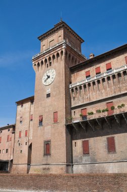 estense Kalesi. Emilia-Romagna. İtalya.