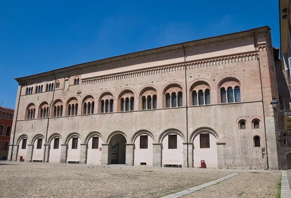 Piskoposun Sarayı. Parma. Emilia-Romagna. İtalya. — Stok fotoğraf