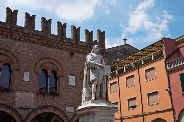 Statua del guercino. Cento. Emilia-Romagna. Italia . — Foto Stock