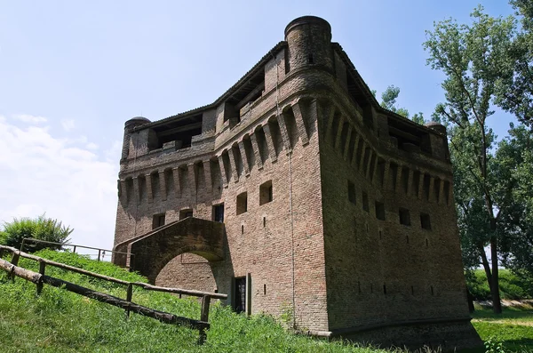 Fortezza Rocca Stellata. Bondeno. Emilia-Romagna. Italia . — Foto Stock