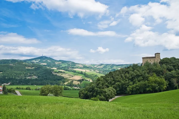 Zamek pellegrino parmense. Emilia-Romania. Włochy. — Zdjęcie stockowe
