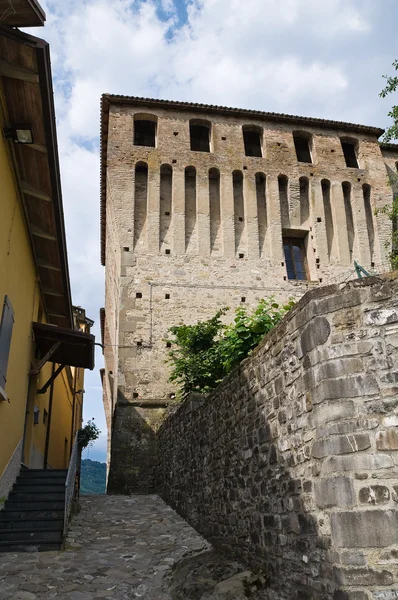 Varano de' melegari hrad. Emilia-Romagna. Itálie. — Stock fotografie
