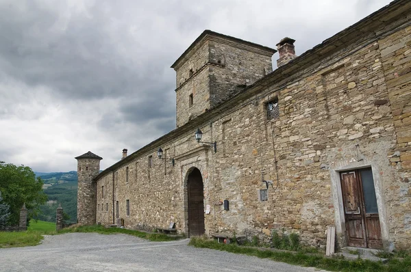 Golaso Burg. Varsi. Emilia-Romagna. Italien. — Stockfoto