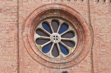 fontevivo in Cistercian Manastırı. Emilia-Romagna. İtalya.