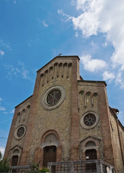 Церковь Святого Джузеппе. Пеллегрино Парменсе. Эмилия-Романья. Италия . — стоковое фото