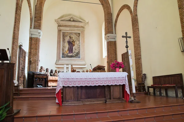 St. Giuseppe church. Pellegrino Parmense. Emilia-Romagna. Italy. — Stock Photo, Image