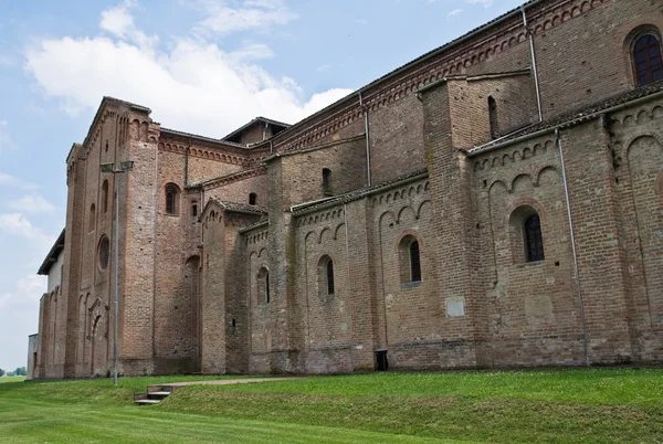 stock image Cistercian abbey of Fontevivo. Emilia-Romagna. Italy.