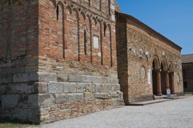 pomposa Manastırı. codigoro. Emilia-Romagna. İtalya.