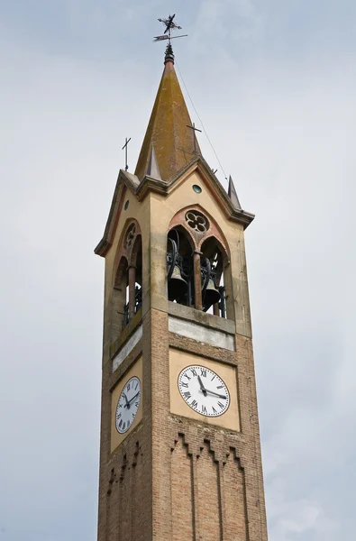 St. maria assunta-kyrkan. Gropparello. Emilia-Romagna. Italien. — Stockfoto