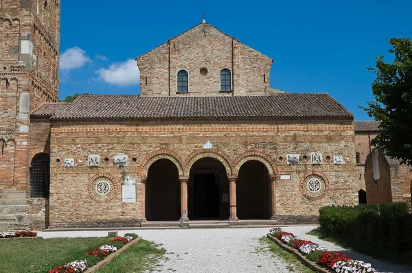 Abtei Pomposa. Codigoro. Emilia-Romagna. Italien. — Stockfoto