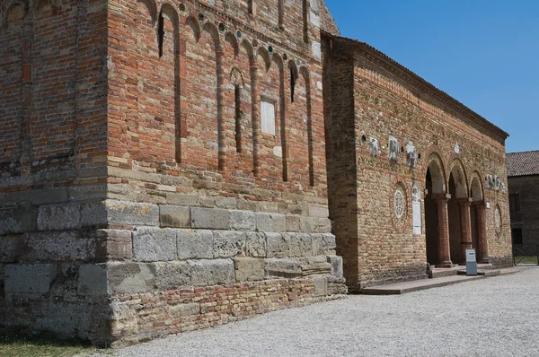 Abadia de Pomposa. Codigoro. Emilia-Romagna. Itália . — Fotografia de Stock