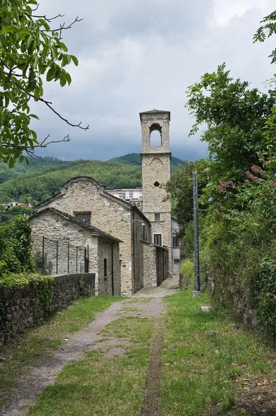 Chiesa di San Francesco. Bardi. Emilia-Romagna. Italia . — Foto Stock