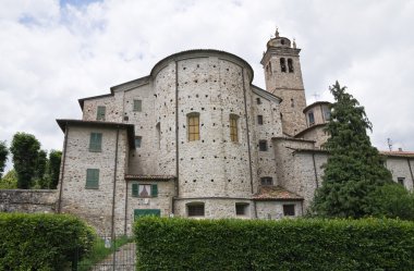 Sanctuary of Madonna dell'Aiuto. Bobbio. Emilia-Romagna. Italy. clipart