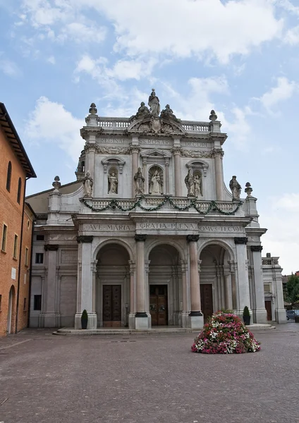 Святилище Божией Матери Святого Розария. Фонтанеллато. Италия . — стоковое фото