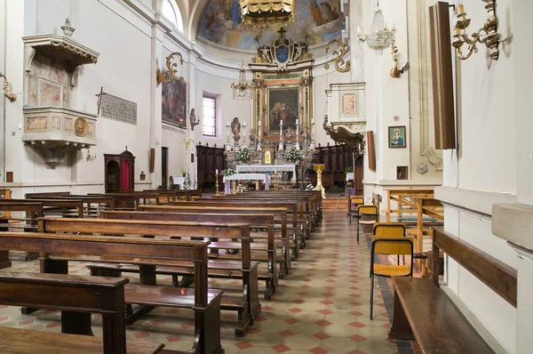 Iglesia de Santa Ágata. Rivergaro. Emilia-Romaña. Italia . — Foto de Stock