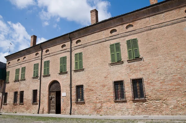 Pałac patrignani. Comacchio. Emilia-Romania. Włochy. — Zdjęcie stockowe