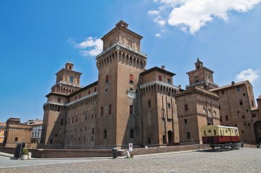 estense Kalesi. Ferrara. Emilia-Romagna. İtalya.