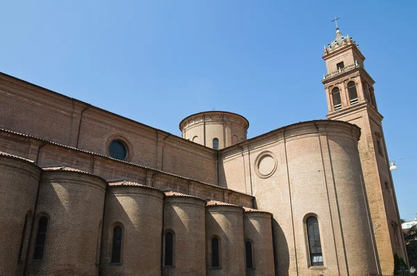 Benedetto kostel sv. Ferrara. Emilia-Romagna. Itálie. — Stock fotografie