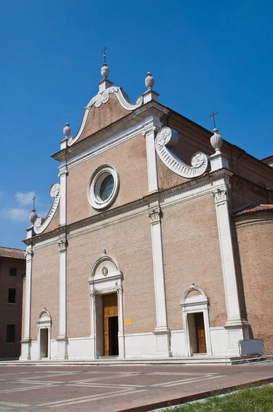 St. Benedetto Church. Ferrara. Emilia-Romagna. Italy. — Stok fotoğraf