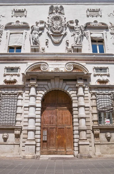 Palazzo Bentivoglio. Ferrara. Emilia-Romagna. Italia . — Foto Stock