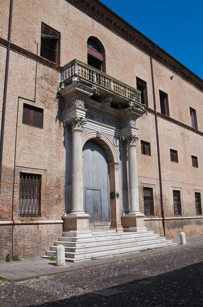 Pałac Prosperi-sacrati. Ferrara. Emilia-Romania. Włochy. — Zdjęcie stockowe
