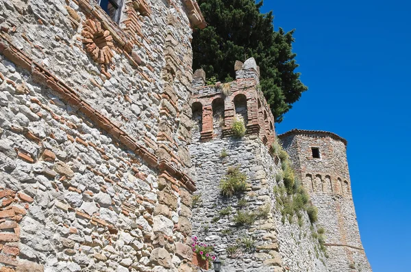 Zamek montebello. Emilia-Romania. Włochy. — Zdjęcie stockowe