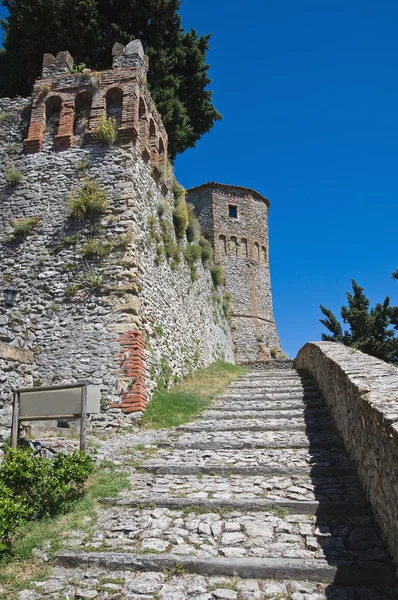 Slott av montebello. Emilia-Romagna. Italien. — Stockfoto
